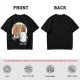 Olive T-Shirt With Funny Sushi Laundry Rack Graphic
