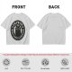 Olive cat graphic t-shirt with 'PS PS PS is my love language' print