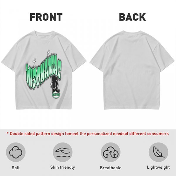 Olive Green Graphic T-Shirt with Wizomania Wizard Print