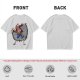 Olive T-Shirt with Monkey D Luffy Breaking Through Brick Wall Art