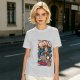 Olive t-shirt with Doctor Who themed Whov-Os cereal print