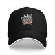 Black Baseball Cap With Howl's Moving Castle Inspired Print