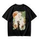 Anime Themed Graphic T-Shirt With Whimsical Character Artwork