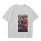 One Piece Luffy and Shanks Christmas Themed Graphic T-Shirt