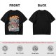 Japanese octopus sushi wave graphic t-shirt design
