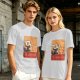 Olive Green T-Shirt with King from The Owl House Titan Noir Print