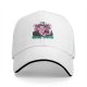 Black baseball cap with 'You Axolotl Questions' cute axolotl graphic