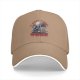 Black baseball cap with 'It Gets Worse Before It Gets Worse' skeleton graphic