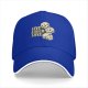 Black Baseball Cap With Live Laugh Love Skull Graphic
