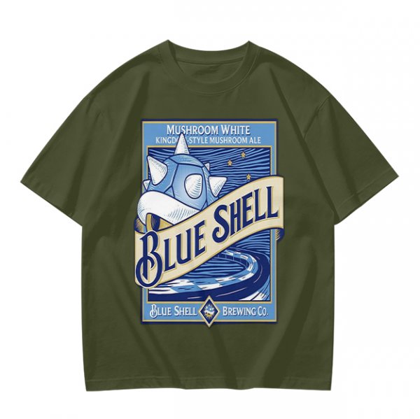 Blue Shell Brewing Co Mushroom White Ale T-Shirt