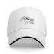 Black Baseball Cap With Tired Lying Cartoon Character Print