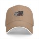Black Baseball Cap With Cute Raccoon And Evil Shadow Graphic