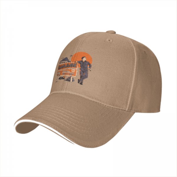 Michael's Garage Themed Black Baseball Cap