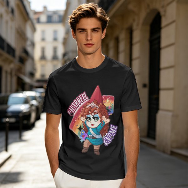 Chappell Gnome Chibi Character Graphic T-Shirt