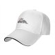 Black baseball cap with My Neighbor Totoro anime character print