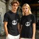 Olive Green T-Shirt With Cute Panda Bomb Graphic Print