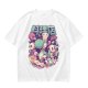 Olive t-shirt with dinosaur chef and cute character cooking graphic