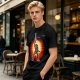 He-Man Sword Raised Graphic Olive Green T-Shirt
