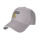 Black baseball cap with sad banana graphic reading I'm not peeling well