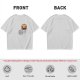 Olive Green T-Shirt with Halloween Jack-o'-Lantern and Skull Print