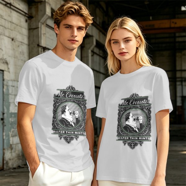 Mr. Creosote's Wafer Thin Mints Graphic T-Shirt