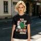 In My Defense It Was Wobbling Anyway Christmas Cat T-Shirt