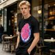 Olive T-Shirt With Funny Colon Graphic 'Keeps Your Poop On The Way' Print