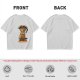 Olive t-shirt with coffee moka pot mouse shop graphic and coffee love quote