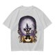 Halloween Black Cat Witch Jack-o'-lantern Graphic T-Shirt