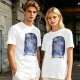 Olive T-Shirt With Constellation Totoro Starry Night Print