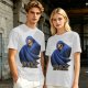 Olive T-Shirt Featuring Skeletor Lord of Destruction Graphic