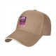 Black Baseball Cap With Pink Hjönk Tarot Style Duck Print