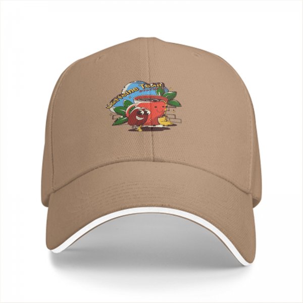 Black Baseball Cap with Caffeine Team Coffee Graphic Print