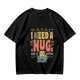 I Need a Huge Cup of Coffee Cat Graphic T-Shirt