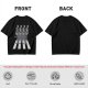 Olive T-Shirt With Skeletons Crossing Abbey Road Style Crosswalk Print