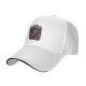 Black baseball cap with grim reaper graphic and enough sleep text