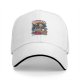 Black Baseball Cap With Whovio Cereal Themed Graphic Print