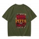 Horror Movies Pizza Couch Count Me In Graphic T-Shirt