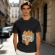 Olive T-Shirt With Cartoon Chicken Nuggets Box Print