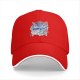 Black Baseball Cap With Japanese Anime Inspired Graphic Print