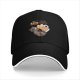 Don't Worry Beer Happy Raccoon Graphic Baseball Cap