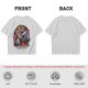 Olive T-shirt featuring The Cursed Prince Beast with roses and candelabra