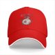 Black baseball cap with stylized Totoro graphic and Japanese text