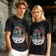 Olive T-Shirt Featuring Captain Hook and Mr. Smee from Peter Pan