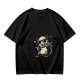 Olive T-Shirt With Cool Sunglass Wearing Opossum Graphic