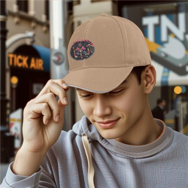 All Hail Coffee Demon Graphic Black Baseball Cap