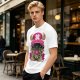 Olive T-Shirt with Tony Tony Chopper Lion Art Print