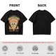 Olive t-shirt with 'I Believe In Cheesus Crust' pizza graphic