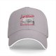 Black baseball cap with Catzilla monster cat graphic print