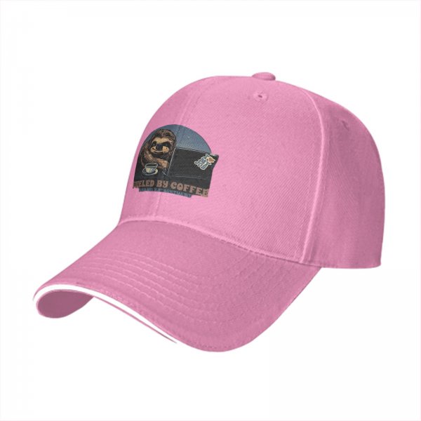 Sloth Fueled By Coffee And Mild Resentment Baseball Cap